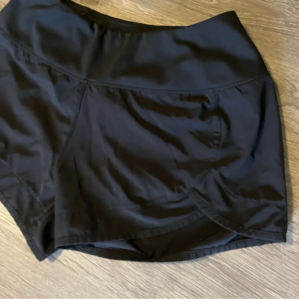Tough Mode Women’s Black‎ Athletic Active Lined Shorts Size XS Activewear EUC
